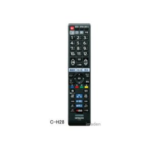 画像: C-H28→C-H28A｜テレビ用リモコン｜日立