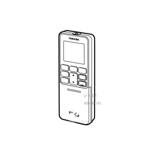 画像: RG101J35(B3H)/BGJ｜エアコン用リモコン｜東芝