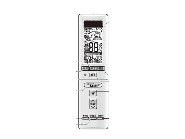 画像1: A823JB｜エアコン用リモコン｜シャープ